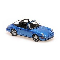 Porsche 911 Targa 964 1991 Blue Metallic Minichamps 940061362