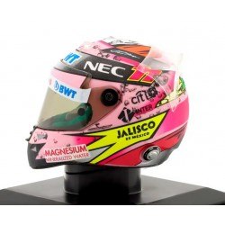Casque Helmet 1/5 F1 2017 Sergio Perez n11 Force India Spark ATF1C043