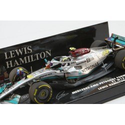 Mercedes AMG F1 W13 E Performance 44 Lewis Hamilton F1 Miami 2022 Minichamps 417220544