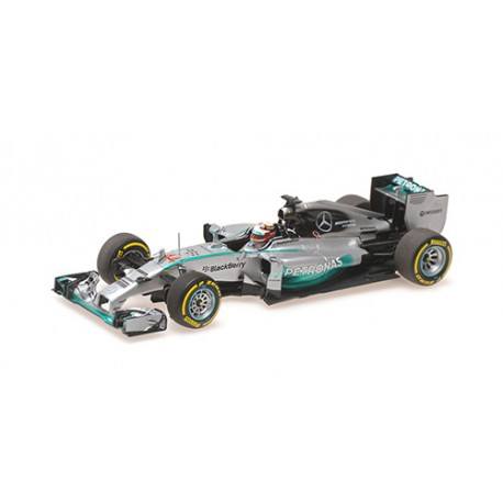 Mercedes F1 AMG W05 44 F1 World Champion 2014 Lewis Hamilton Minichamps 436140044