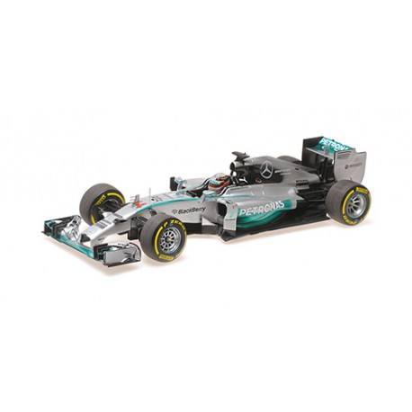 Mercedes F1 AMG W05 44 F1 World Champion 2014 Lewis Hamilton Minichamps 186140044