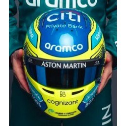 Casque Helmet 1/5 Fernando Alonso Aston Martin F1 2024 Spark 5HF139