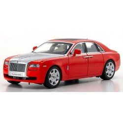 Rolls Royce Ghost 2011 Red Silver Kyosho 08802RS