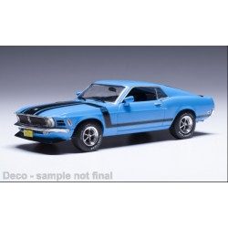 Ford Mustang Boss 302 1970 Blue IXO CLC569N