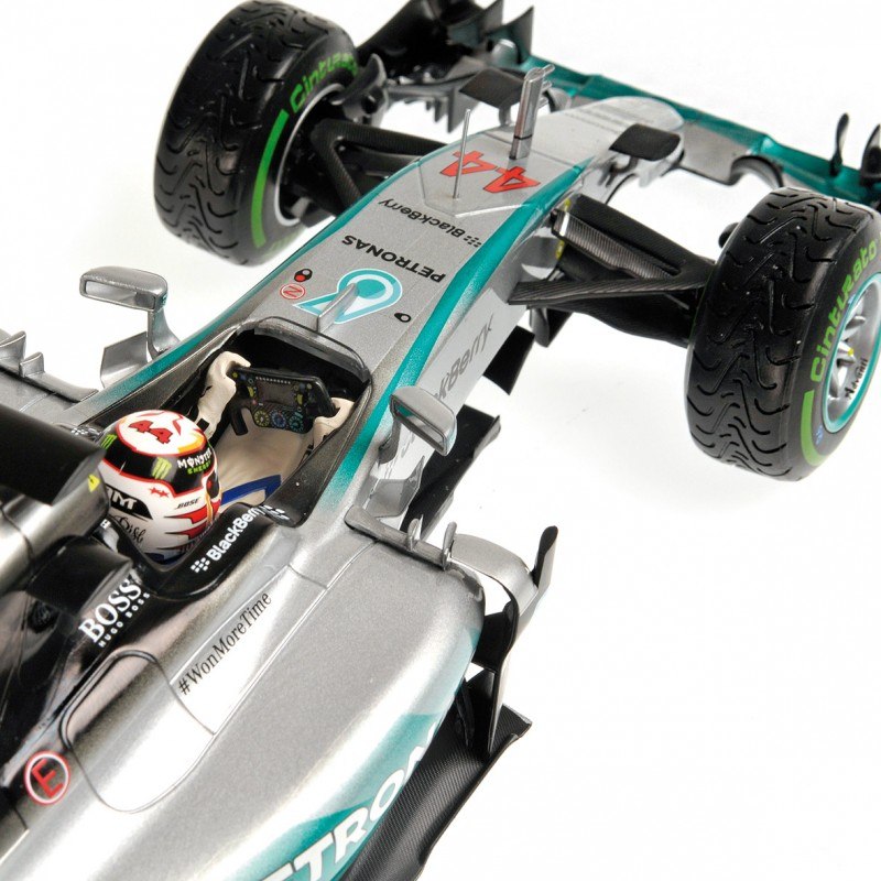 Minichamps Mercedes W06 Ganador GP 2015 USA-Lewis Hamilton Campeón del mundo 1/43 