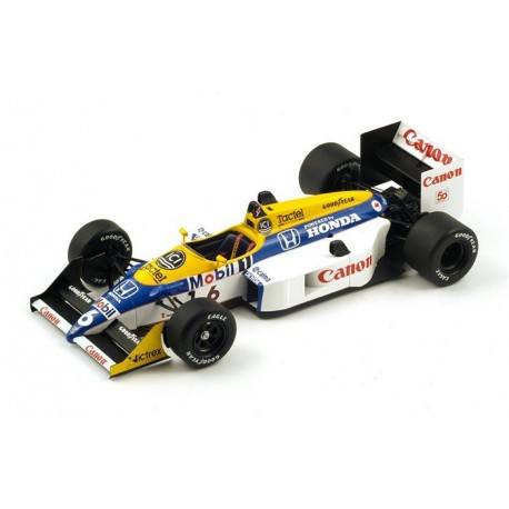 Williams FW11B F1 World Champion 1987 Nelson Piquet Spark 18S118