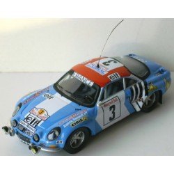Alpine Renault A110 3 Rallye du Maroc 1974 Nicolas Delferrier Trofeu T0821