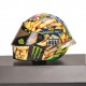 Casque 1/8 AGV Valentino Rossi Moto GP Mugello 2014 Minichamps 398140086
