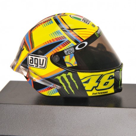 Casque 1/8 AGV Valentino Rossi Moto GP 2014 Minichamps 398140046