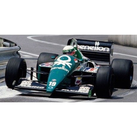 Benetton BMW B196 Detroit 1986 Teo Fabi Minichamps 100860019