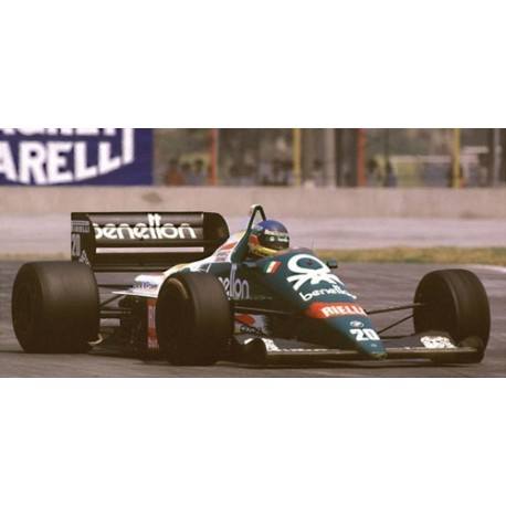 Benetton BMW B196 Detroit 1986 Gerhard Berger Minichamps 100860020