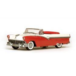 Ford Fairlane Cabriolet 1956 Rouge Vitesse VI36276