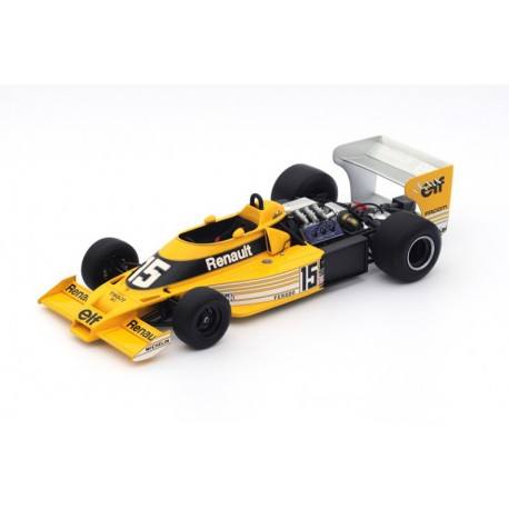 Renault RS01 F1 Angleterre 1977 Jean-Pierre Jabouille Spark 18S111