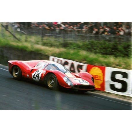Ferrari 330 P4 24 24 Heures du Mans 1967 Looksmart LSLM055