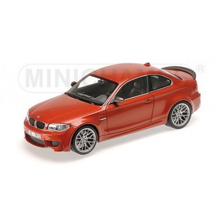 BMW 1er M Coupé 2011 Orange Valencia Minichamps 110020020
