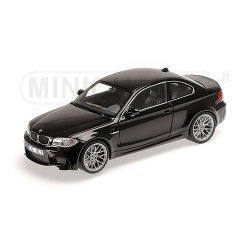 BMW 1er M Coupé 2011 Noire Sapphire Minichamps 110020021
