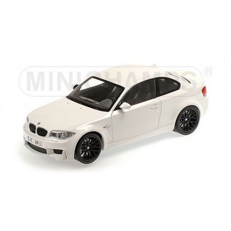 BMW 1er M Coupé 2011 Alpine White Minichamps 110020022