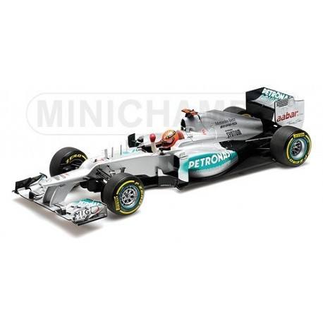 Mercedes GP W03 3rd Valence 2012 Michael Schumacher Minichamps 110120207