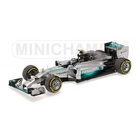 Mercedes F1 W05 F1 Abu Dhabi 2014 Nico Rosberg Minichamps 110140406