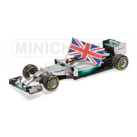 Mercedes F1 W05 F1 Abu Dhabi 2014 Lewis Hamilton Minichamps 110140544