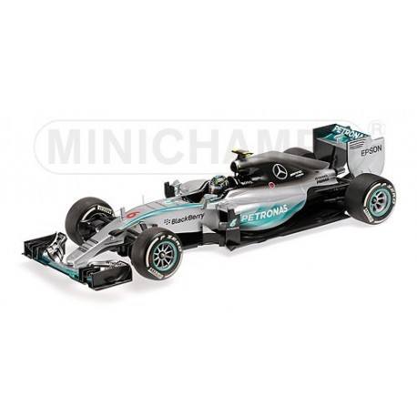 Mercedes W06 Hybrid F1 2015 Nico Rosberg Minichamps 110150006