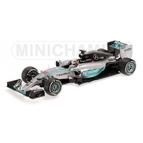 Mercedes W06 Hybrid F1 2015 Lewis Hamilton Minichamps 110150044