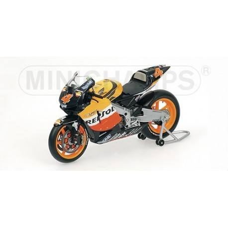 Honda RC211V Moto GP 2004 Alex Barros Minichamps 122041004