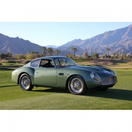 Aston Martin DB4 GT Zagato 1961 Goodwood Green CMC M150
