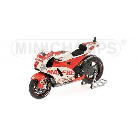 Ducati Desmosedici GP11 Moto GP Qatar 2011 Hector Barbera Minichamps 123110008