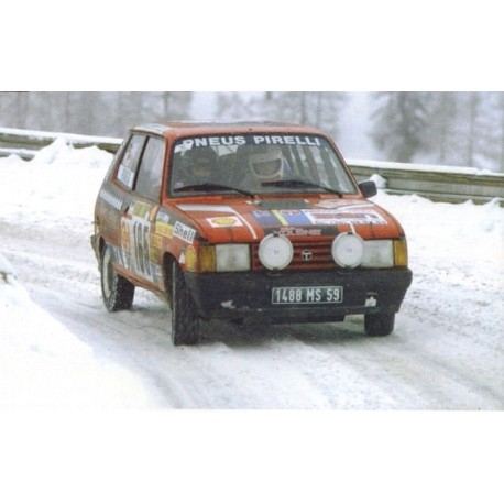 Talbot Samba 165 WRC Monte Carlo 1984 Delecour Pauwels IXO RAC171