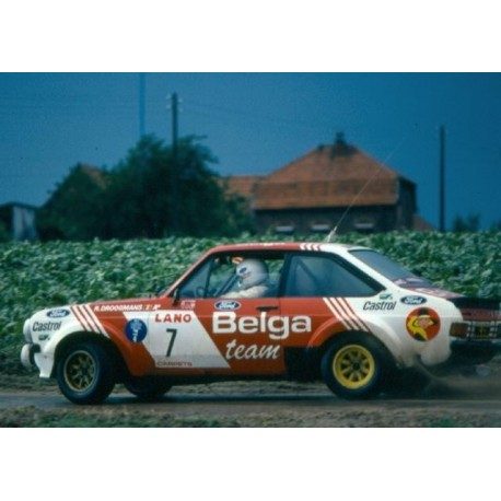 Ford Escort MKII RS1800 7 Rallye dYpres 1981 Droogmans Geron IXO RAC189