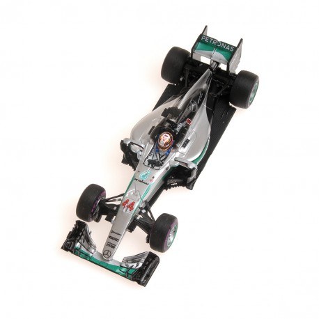 Mercedes W07 Hybrid F1 Monaco 2016 Lewis Hamilton Minichamps 417160344