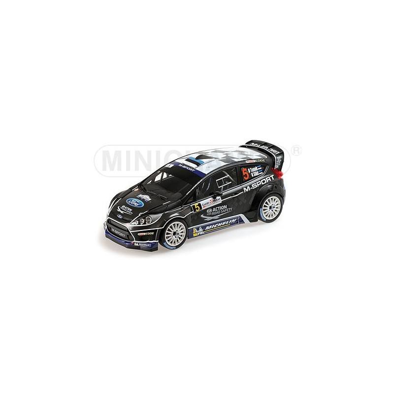 Ford Fiesta RS 5 WRC France Alsace 2012 Tanak Sikk Minichamps