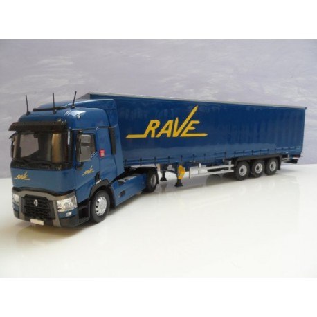 Camion Renault T460 Tautliner Rave Eligor E115888 - Miniatures