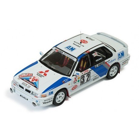 Mitsubishi Galant VR-4 Evo 32 Rallye Monte Carlo 1990 Gerber Thul IXO RAC231