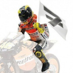 Figurine 1/12 Valentino Rossi Moto GP Philip Island 2003 Minichamps 312030196