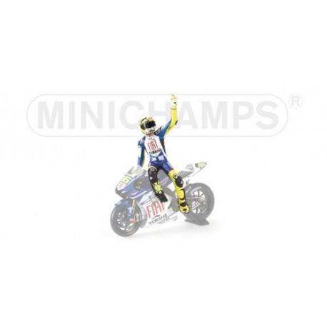 Figurine 1/12 Valentino Rossi Moto GP Jerez 2007 Minichamps 312079046