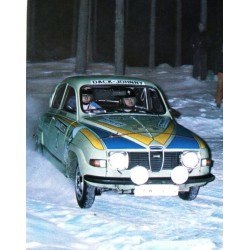 Saab 96 V4 2 Rallye de Suède 1976 Blomqvist Sylvan IXO RAC236
