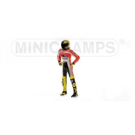 Figurine 1/12 Valentino Rossi Moto GP Ducati Launch 2011 Minichamps 312110846