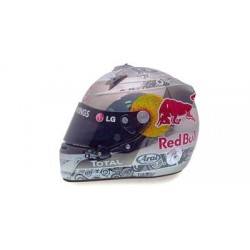 Casque 1/2 Arai Sebastian Vettel F1 Abu Dhabi 2010 Minichamps 321100105