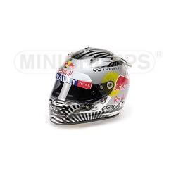 Casque 1/2 Arai Sebastian Vettel F1 Sao Paulo 2012 Minichamps 321120201