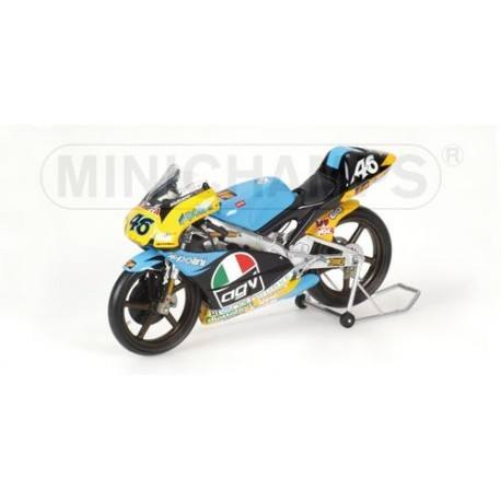 Aprilia GP 125 1996 Valentino Rossi Avec figurine Minichamps 322960046