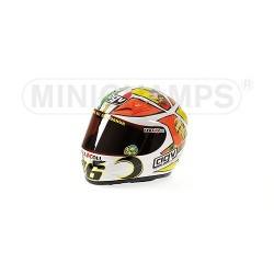 Casque 1/2 AGV Valentino Rossi Moto GP Mugello 2006 Minichamps 327060076