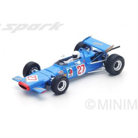 Matra MS7 F2 Allemagne 1969 Johnny Servoz-Gavin Spark S4291