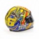 Casque 1/2 AGV Valentino Rossi Moto GP 2008 Minichamps 328080046