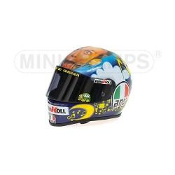 Casque 1/2 AGV Valentino Rossi Moto GP Mugello 2008 Minichamps 328080076