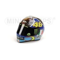 Casque 1/2 AGV Valentino Rossi Moto GP Misano 2009 Minichamps 328090056