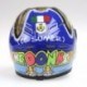 Casque 1/2 AGV Valentino Rossi Moto GP Misano 2009 Minichamps 328090056