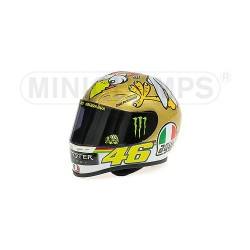 Casque 1/2 AGV Valentino Rossi Moto GP Valencia 2009 Minichamps 328090066