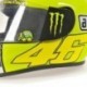 Casque 1/2 AGV Valentino Rossi Moto GP Winter Test 2009 Minichamps 328090086